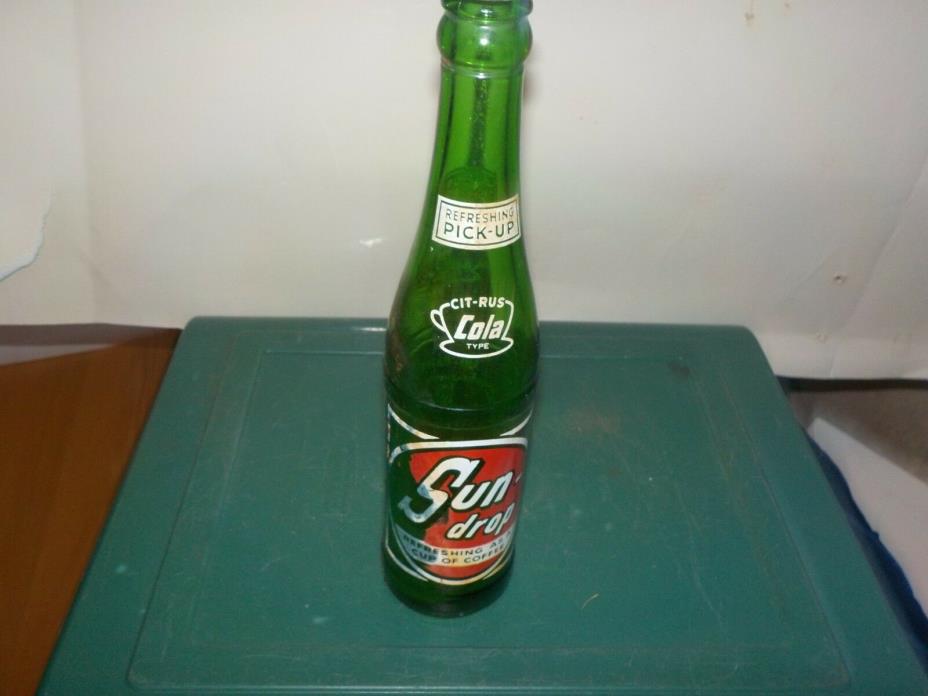 CIT-RUS COLA DUN DROP REFRESHING AS A CUP OF COFFEE BOTTLED IN FALLS SD VINTAGE