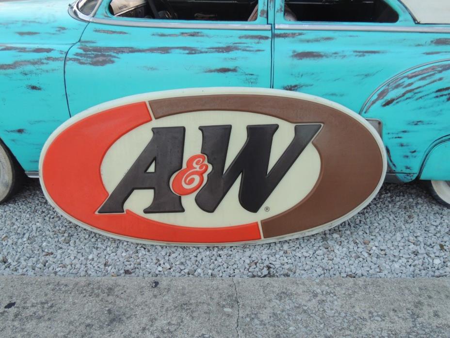 Vintage A&W Sign