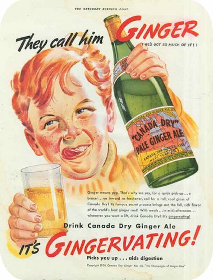 Canada Dry Ad, circa 1940 (4