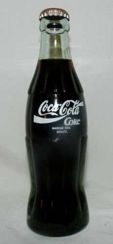 Coca Cola Marcas Reg BRAZIL Commemorative 6.5 Oz Bottle 1 Of 15