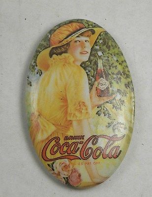Vintage Coca Cola Pocket Purse Mirror