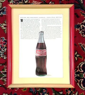 Coke Advertising Print in Frame 
