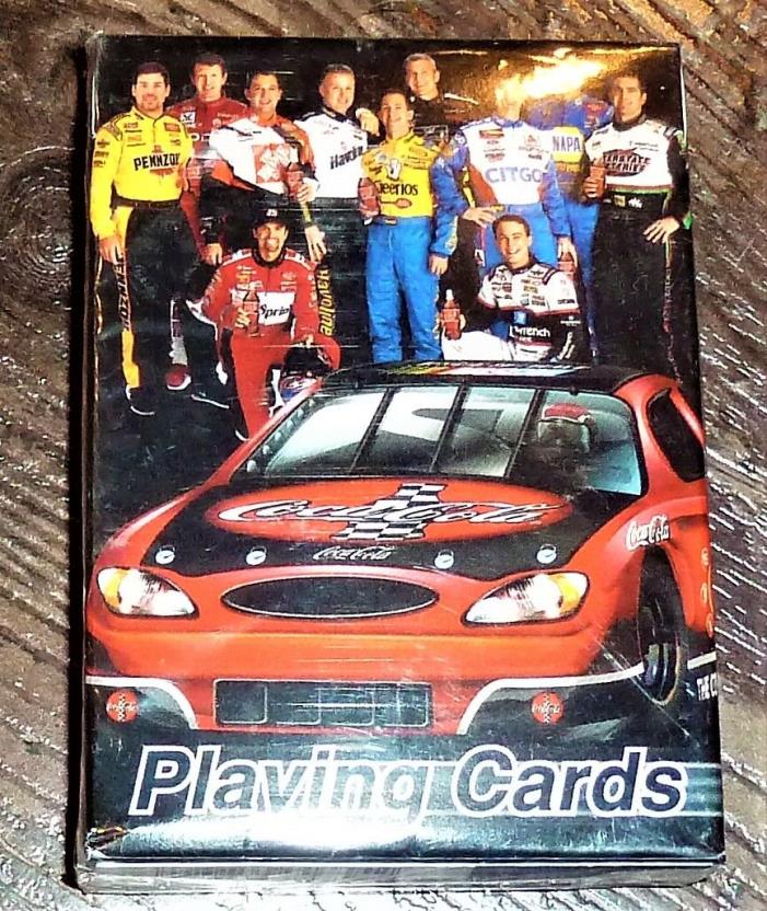 NASCAR Playing Cards Coca-Cola Sealed