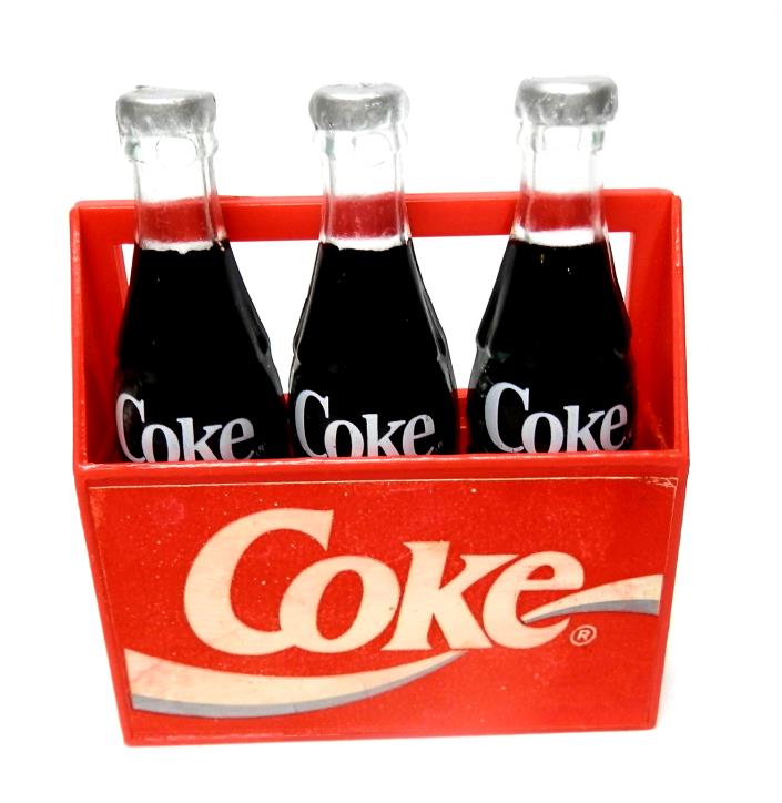 Vintage Coca-Cola Magnet Classic Bottles Set of 4 Magnets 3