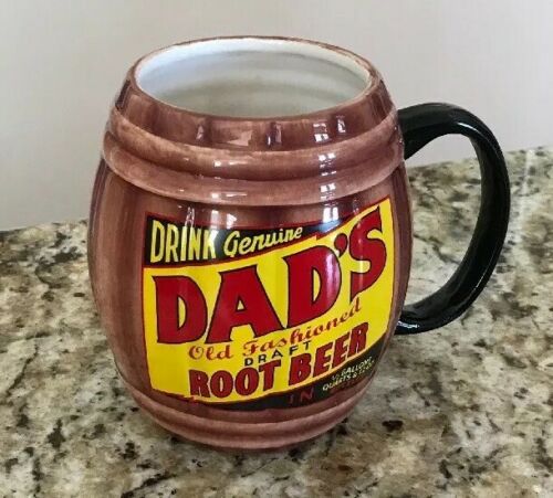 Dads Old Fashioned Root Beer Barrel Mug Teleflora Ceramic Cup/Mug