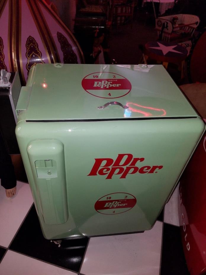 Vintage Dr. Pepper Cooler