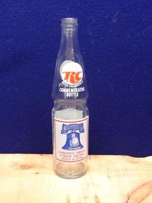 R.C. Cola Commemorative Bicentennial Soda Bottle, 16 fl.oz., Decals Good - 0257