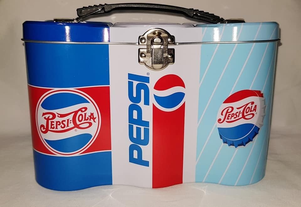 PEPSI COLA  COLECTIBLE SIX PACK COOLER BLUE NEW CONDITION WITH VINTAGE LOGO
