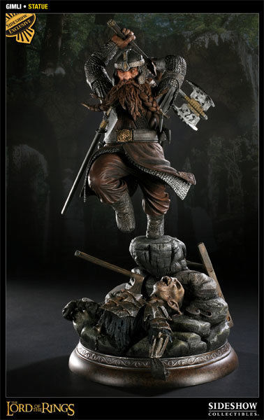 Sideshow Collectibles The Lord of the Rings Gimli Statue Exclusive