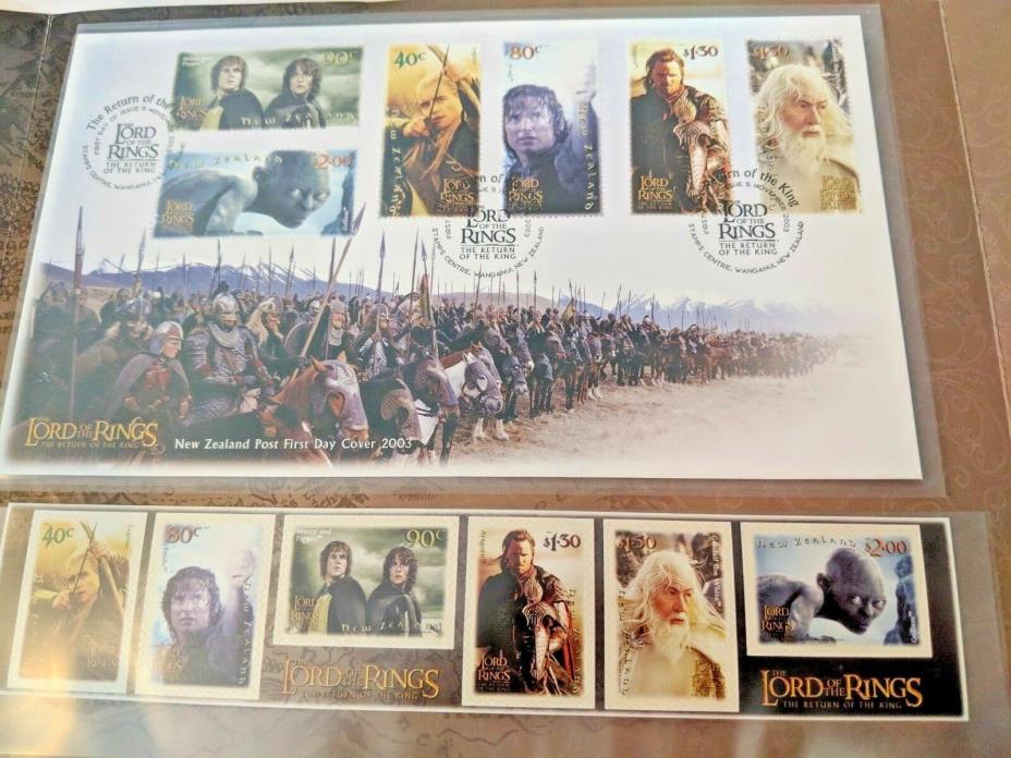 LORD OF THE RINGS: RETURN OF THE KING Stamp Presentation Pack New Zealand Post