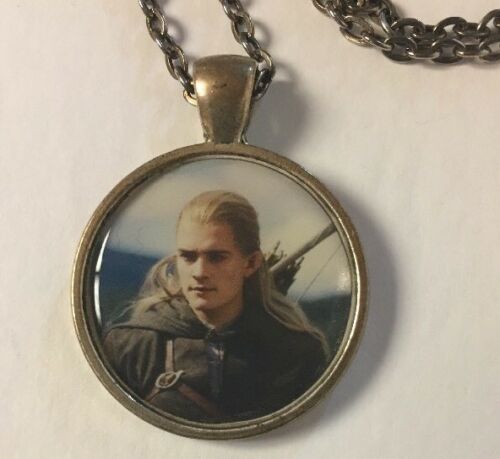 Legolas Necklace Lord Of The Rings Medallion Necklace  LOTR Orlando Bloom