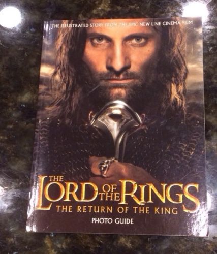 Lord Of The Rings Collectible Photo Book The Return of the King Photo Guide