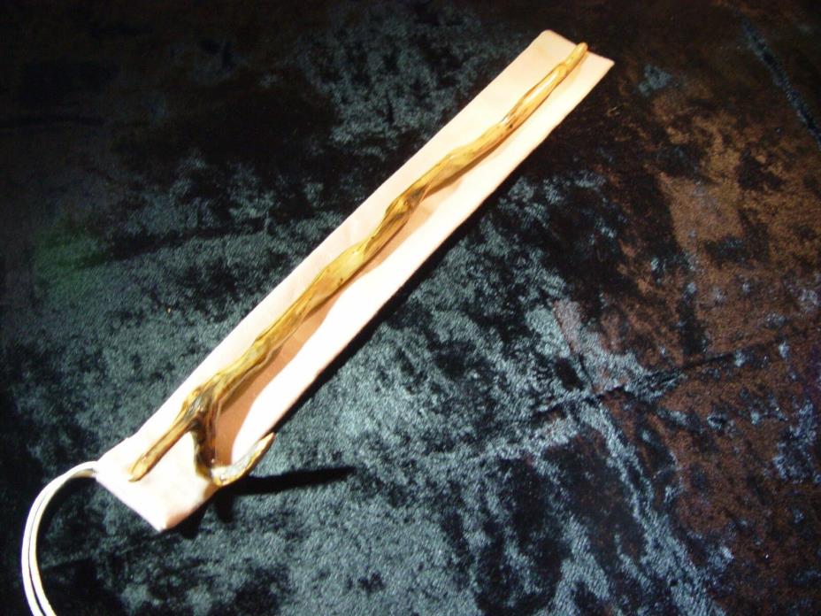 Hand Carved Wood Wand from Native New Hampshire Pine