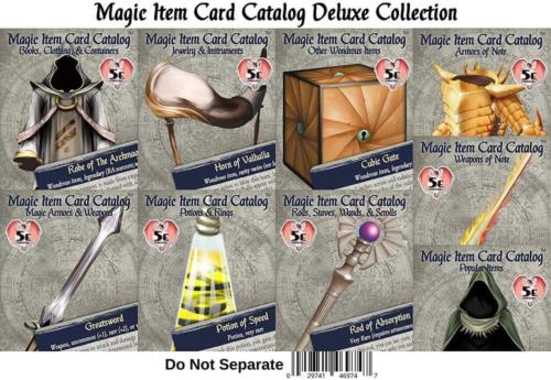 Inkwell Ideas Magic Item Card Catalog Deluxe Collection (5e)