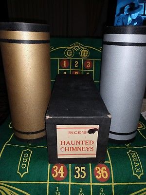 Vintage Rice's HAUNTED CHIMNEYS Mint Brand New Production Tubes Silk Dove