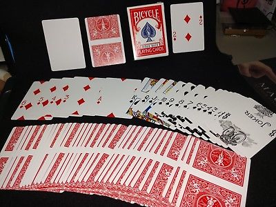 Mismade Rider Back Bicycle Playing Cards Deck oops Michael Daniels