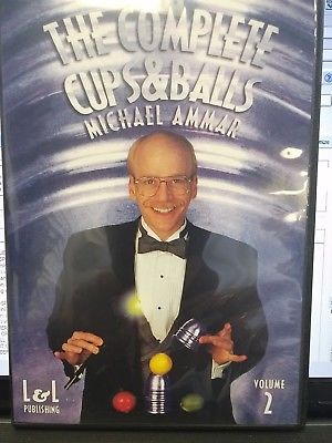 Michael Ammar THE COMPLETE CUPS & BALLS DVD Volume 2