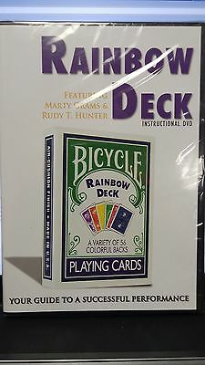 Rainbow Deck Instructional DVD Marty Grams Rudy Hunter Magic Trick