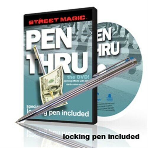 Pen Thru w/  DVD - Magic Tricks