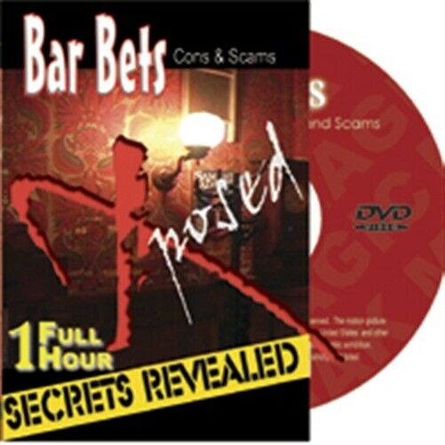 Bar Bets & Scams DVD - Secrets - Magic Tricks