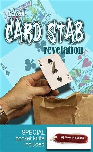 Card Stab Revelation w/ Knife - Magic Tricks