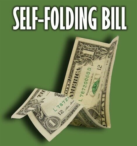 Self-Folding Dollar Bill - REAL - Magic Tricks