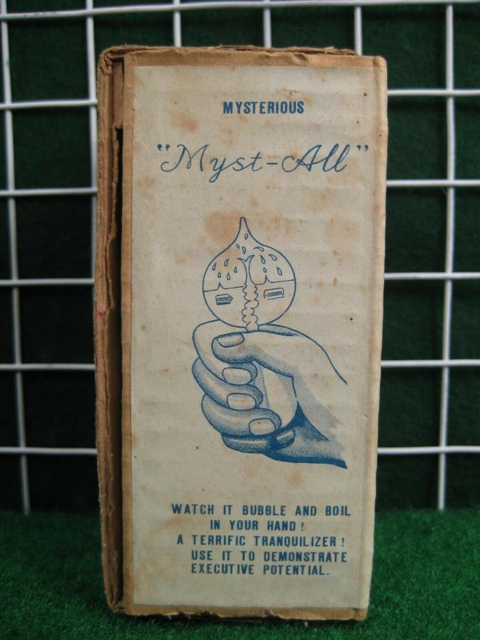 Mysterious Myst All Mysto Boiling Water Magic Trick Physics Demonstrator