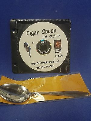 KIKUCHI MAGIC JAPAN Cigarette thru Spoon Magic Trick DVD