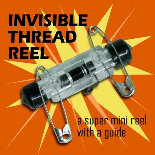 Thread Reel, Invisible - Mini w/ Guider - Magic Tricks
