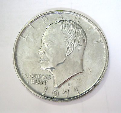 New Jumbo Giant Metal Production Magic Coin Trick US Eisenhower Ike Dollar