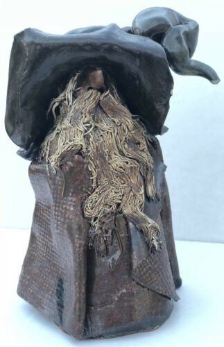 Vintage Clare Craft Warlock Sorcerer Wizard Troll Pottery Handmade
