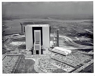 Vintage NASA Press Photo Saturn V Facility Released May 25, 1966 (V3689)