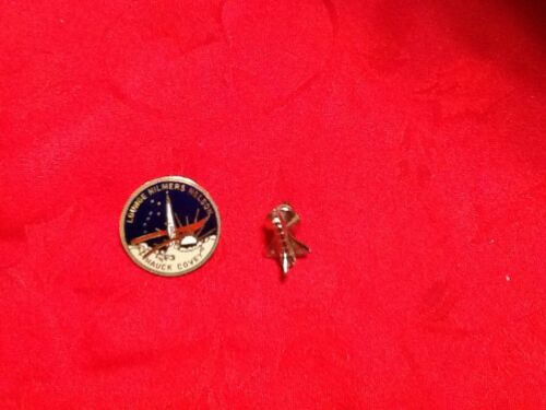 NASA  Enamel Tie Tack Lounge Hilmers Nelson Hauck Covey Space Shuttle Pin