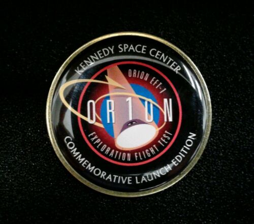Orion EFT-1 Commemorative Launch Edition Kennedy Space Center Lapel Pin