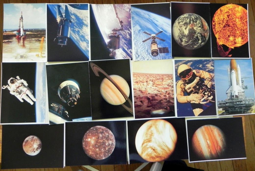 NASA Photos from Space 16  Postcards D153