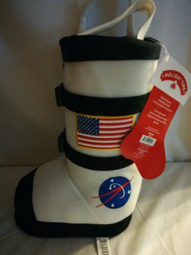 RARE NASA Astronaut Christmas Boot stocking Easter Basket Collectible 13 in tall