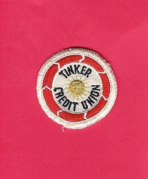 Tinker Credit Union Patch 2 inch