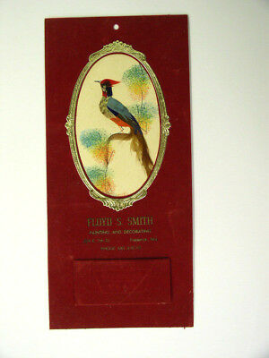 1954 Floyd S. Smith Painting and Decorating Frederick Md Advertising Calendar