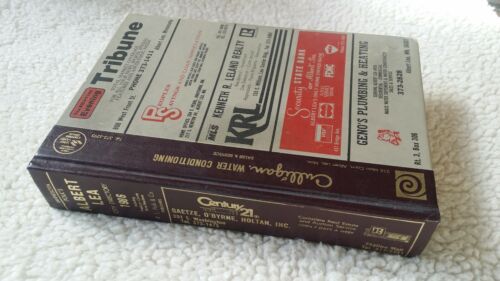 Albert Lea MN City Directory Phone Book 1986 Freeborn Co. Minnesota Genealogy