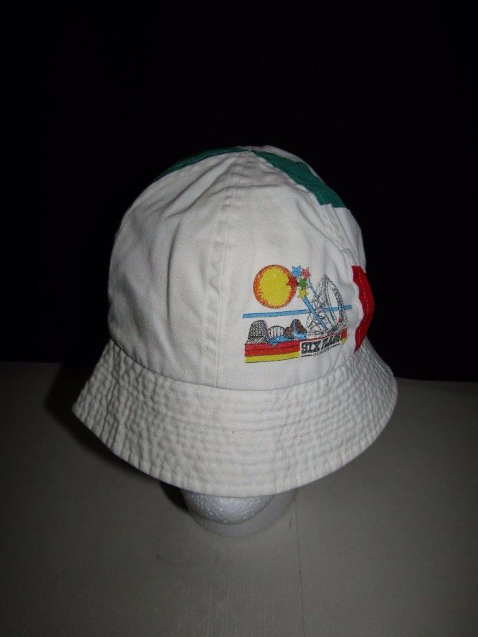 Six Flags Over Mid America Bucket Hat - Super Rare St Louis Cap