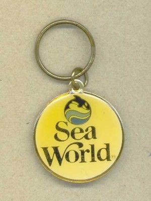 1989 Sea World Key Chain - Taiwan