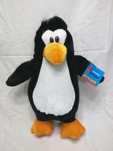 Big Penguin Stuffed Plush Doll Another 6 Six Flags Winner 16 inches New w/ Tag