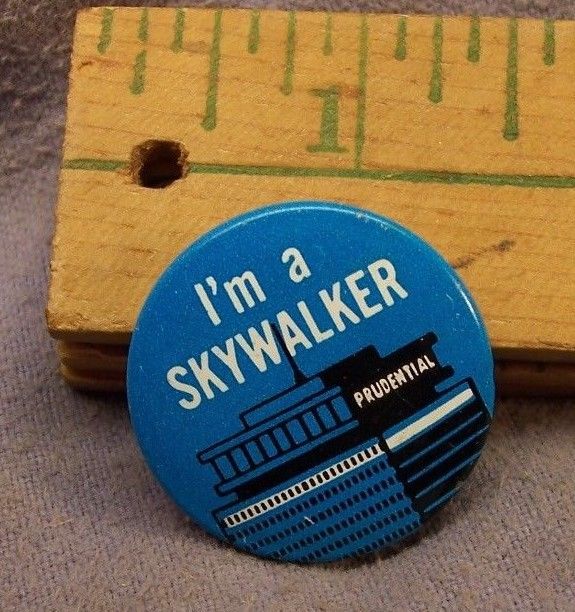 VINTAGE CIRCA 1964 SKYWALKER PIN PRUDENTIAL TOWER BOSTON MA