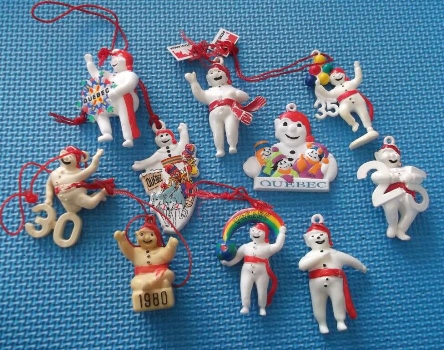 WHOLESALE LOT OF 10 EFFIGIE CARNAVAL DE QUÉBEC QUEBEC CARNIVAL EFFIGY # A567