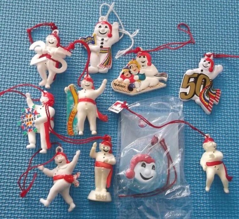 WHOLESALE LOT OF 10 EFFIGIE CARNAVAL DE QUÉBEC QUEBEC CARNIVAL EFFIGY # A566