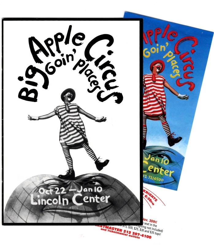 Big Apple Circus Booklet w/flyer