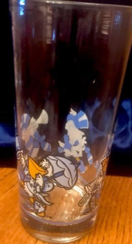 1984 Louisiana Worlds Fair Exposition PELICANS MARCHING NEW ORLEANS Glass