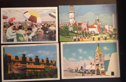 Chicago World'S Fair Postcards 1933