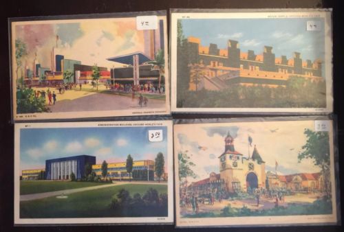 Chicago World'S Fair 1933 Postcards
