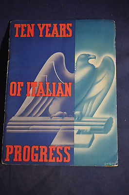 1933 Ten Years of Italian Progress, Century of Progress Exhibition